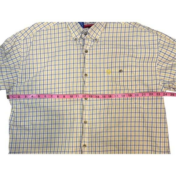 Wrangler George Strait Cowboy Cut Collection Plaid Button Down Shirt Mens - Picture 3 of 4